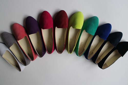 平底女单鞋 ladies Candy flat single shoes big size 35- 42