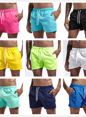 Pocket Swimming Shorts For Men Swimwear Man Swimsuit Swim Tr