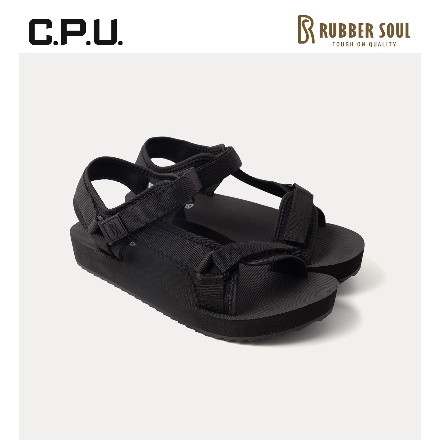 RubberSoul户外休闲风男款凉鞋