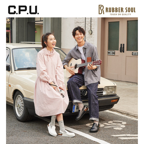 RUBBERSOUL软木勃肯半包凉鞋