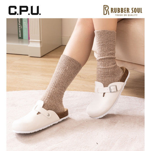 RubberSoul勃肯鞋软木拖鞋单鞋