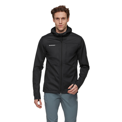 MAMMUT猛犸象男士Ultimate VIII八代户外GTX连帽夹克软壳外套