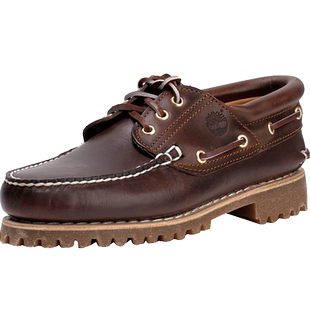 Timberland添柏岚户外透气低帮男鞋牛皮经典休闲手工船鞋30003W