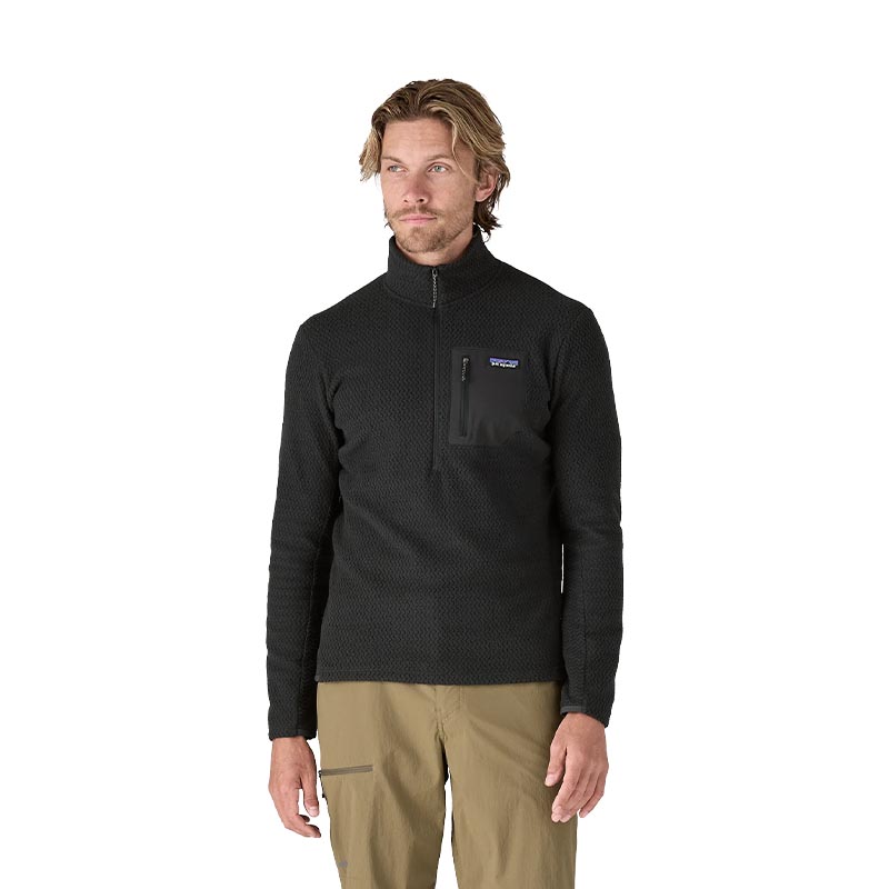 Patagonia巴塔哥尼亚男士R1 Air半拉链保暖抓绒衣40245