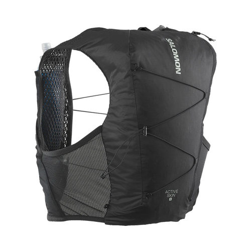 Salomon萨洛蒙男女越野水袋包轻量反光贴合8L ACTIVE SKIN 8 SET