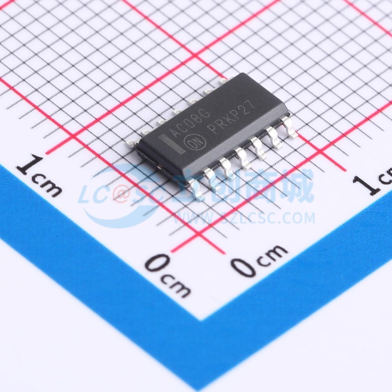 逻辑门 NLV74AC08DR2G SOIC-14 onsemi(安森美) 电子元件原装正品