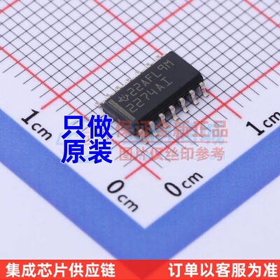 运算放大器 TLC2274AID SOIC-14 TI/德州 电子元器件配单原装正品