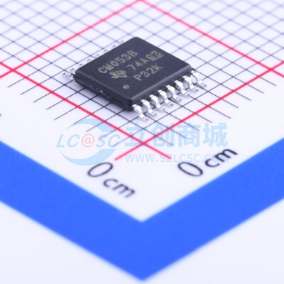 模拟开关/多路复用器 CD4053BPWR TSSOP-16 TI/德州 电子元件配单