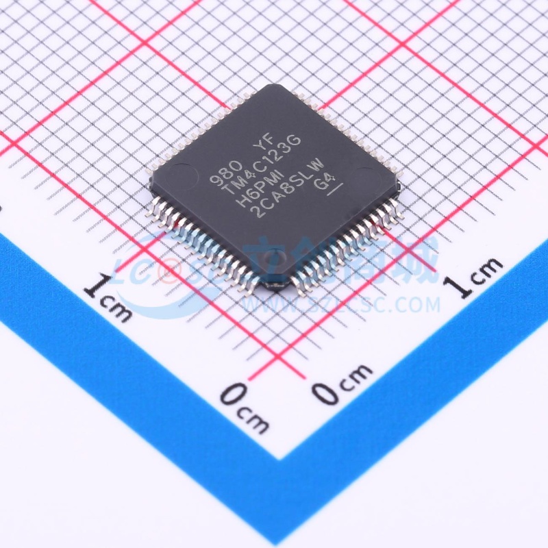单片机(MCU/MPU/SOC) TM4C123GH6PMIR LQFP-64 TI/德州 原装正品