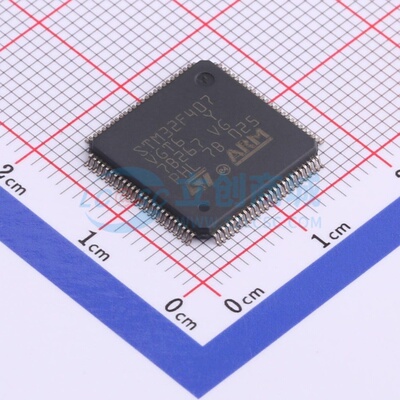 单片机(MCU/MPU/SOC) STM32F407VGT6 LQFP-100 意法半导体芯片