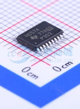 触发器 SN74HC574PWR TSSOP-20 TI/德州 电子元器件配单原装正品