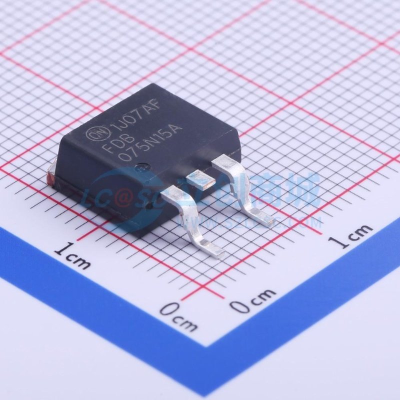 场效应管(MOSFET) FDB075N15A TO-263 onsemi(安森美) 电子元器件