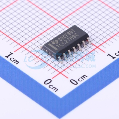 精密运放 TLC27M9CDR SOIC-14 TI/德州 电子元器件配单原装正品