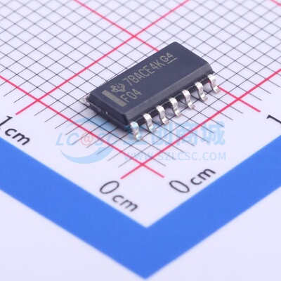 反相器 SN74F04DR SOIC-14 TI/德州 电子元器件配单原装正品