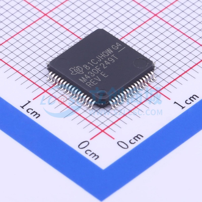 单片机(MCU/MPU/SOC) MSP430f249TPMR LQFP-64 TI/德州 原装正品