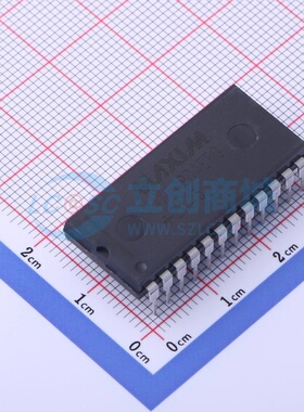 隔离式RS485/422收发器 MAX1490AEPG+ PDIP-24 MAXIM(美信) 原装