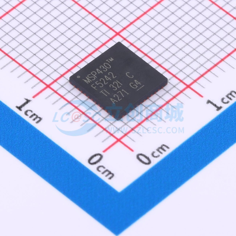 单片机(MCU/MPU/SOC) MSP430F5242IRGZR VQFN-48 TI/德州 元器件