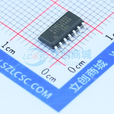 单片机(MCU/MPU/SOC) ATTINY44A-SSUR SOP-14 MICROCHIP(美国微芯