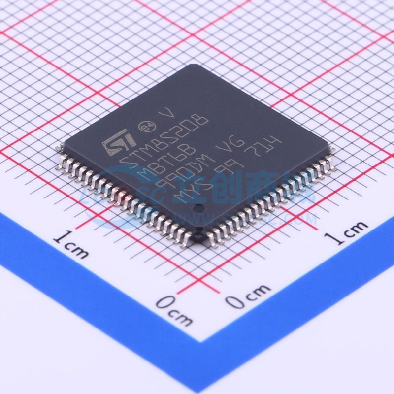 单片机(MCU/MPU/SOC) STM8S208MBT6B LQFP-80 意法半导体芯片