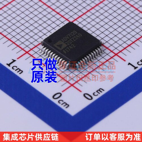 数模转换芯片DAC ADV7123JSTZ240-RL LQFP-48 ADI(亚德诺) 元器件