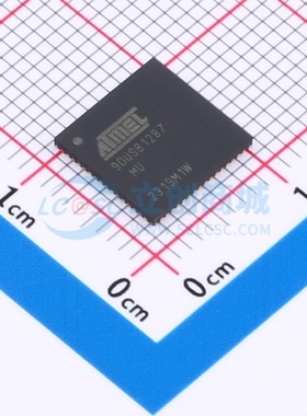单片机(MCU/MPU/SOC) AT90USB1287-MU TQFP-64 MICROCHIP(美国微