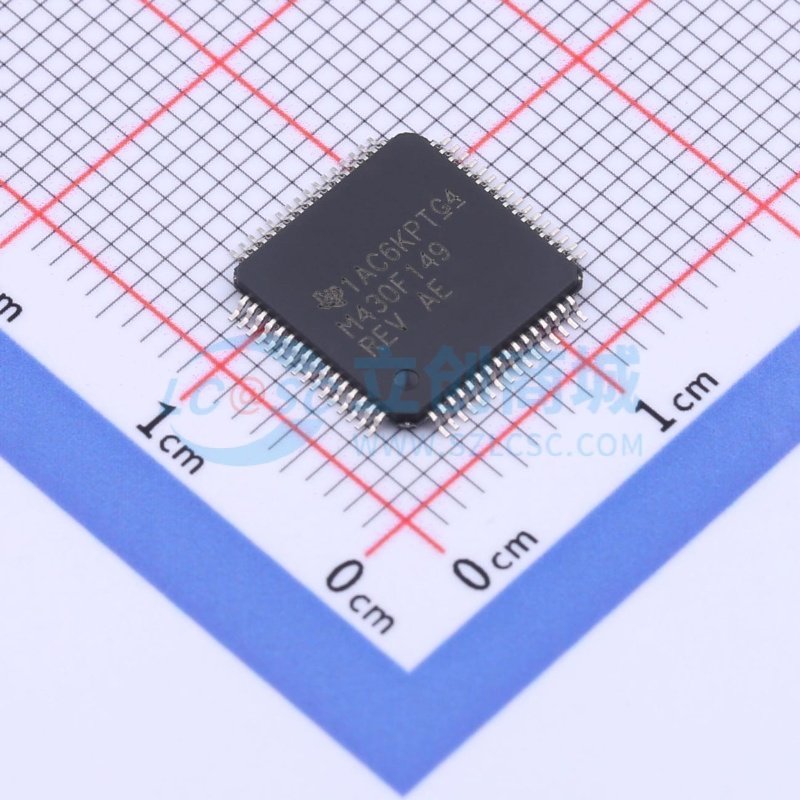单片机(MCU/MPU/SOC) MSP430F149IPAG TQFP-64 TI/德州 原装正品