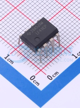FET输入运放 LF411CP PDIP-8 TI/德州 电子元器件配单原装正品