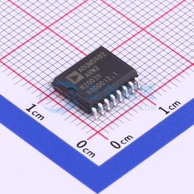 数字隔离器(带电源) ADUM5402ARWZ-RL SOIC-16 ADI(亚德诺) 原装