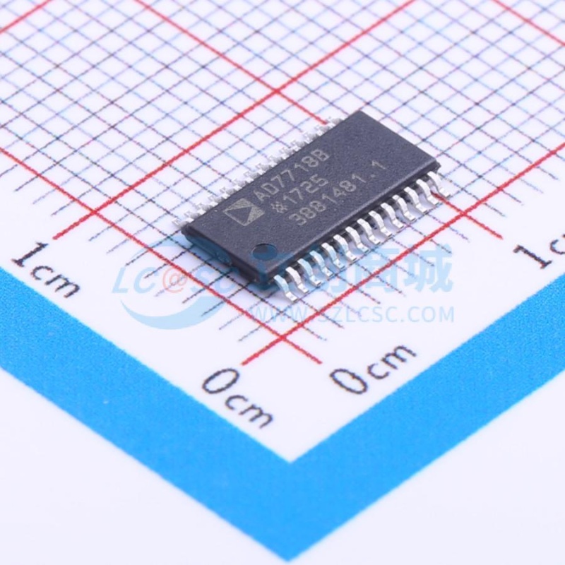 模数转换芯片ADC AD7718BRUZ-REEL7 TSSOP-28 ADI(亚德诺) 元器件