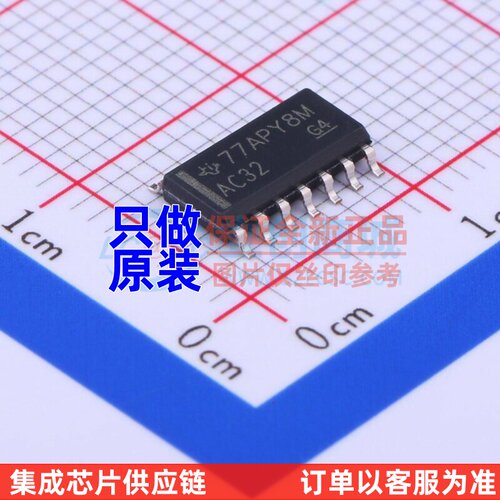 逻辑门 SN74AC32DR SOIC-14 TI/德州 电子元器件配单原装正品