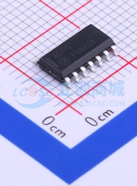 逻辑门 MC74AC11DR2G SOIC-14 onsemi(安森美) 电子元件原装正品