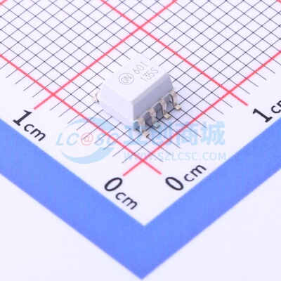 逻辑输出光耦 HCPL0601 SOIC-8 onsemi(安森美) 电子元件原装正品
