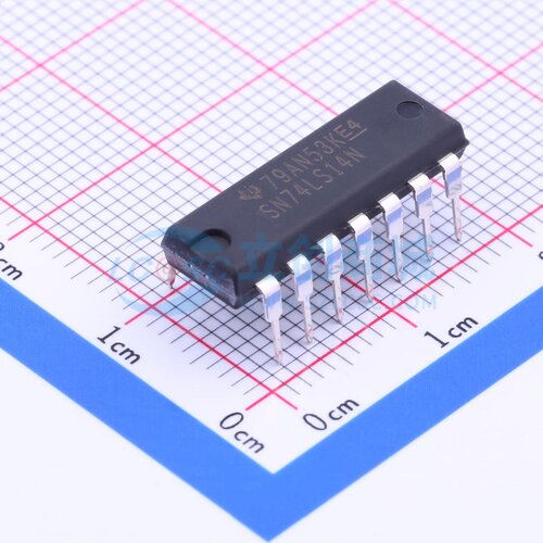 反相器 SN74LS14N PDIP-14 TI/德州 电子元器件配单原装正品