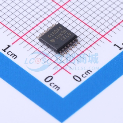 电流感应放大器 INA4180A4IPWR TSSOP-14 TI/德州 电子元器件配单