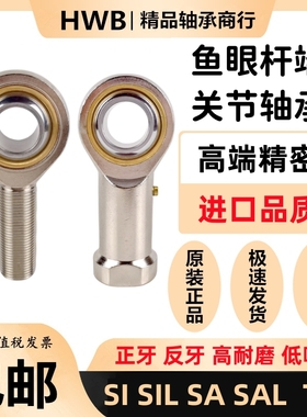 关节杆端内螺纹正反牙轴承SI鱼眼SA 6 8 10 12 14 16 18 20 22T/K