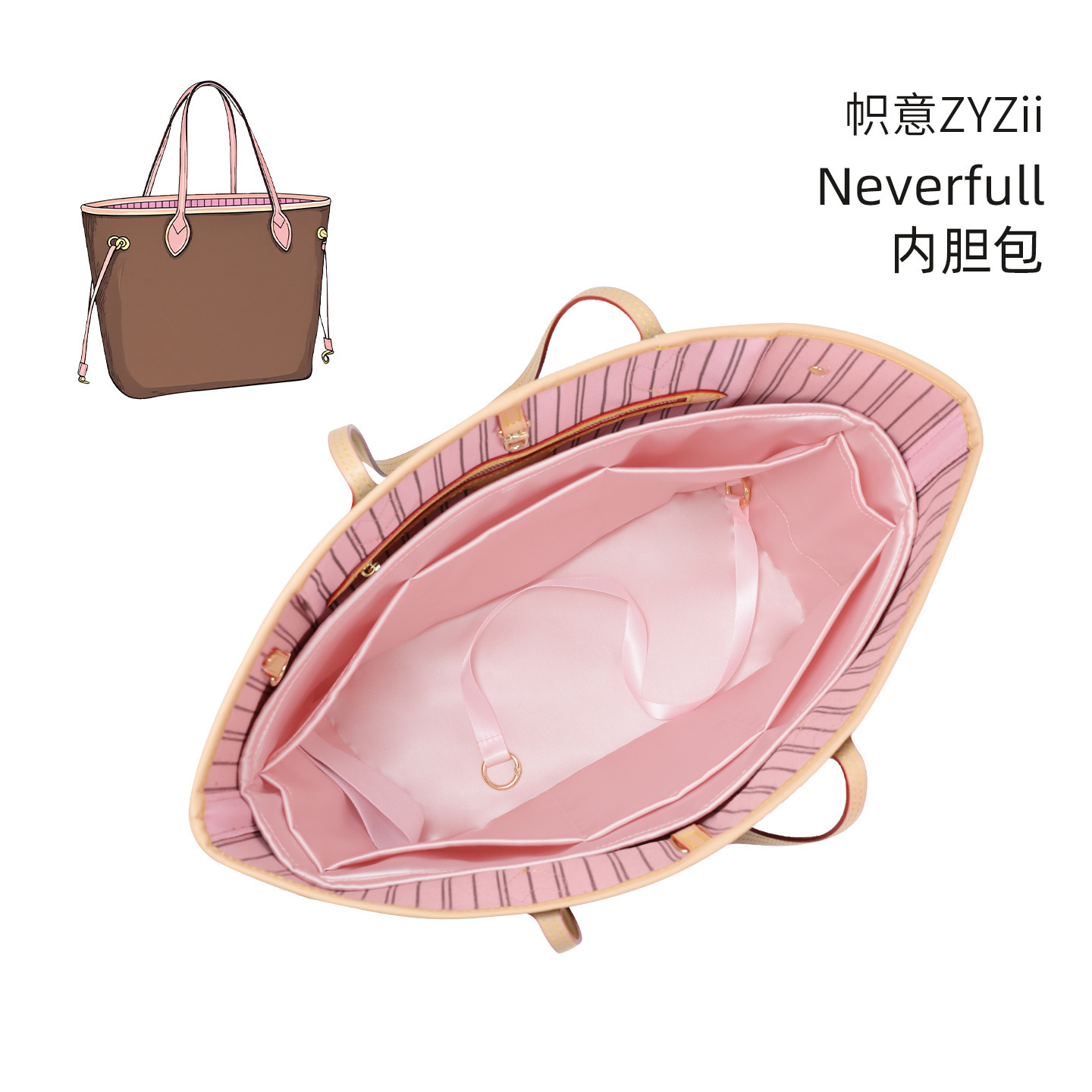 超服帖▶Neverfull内胆包