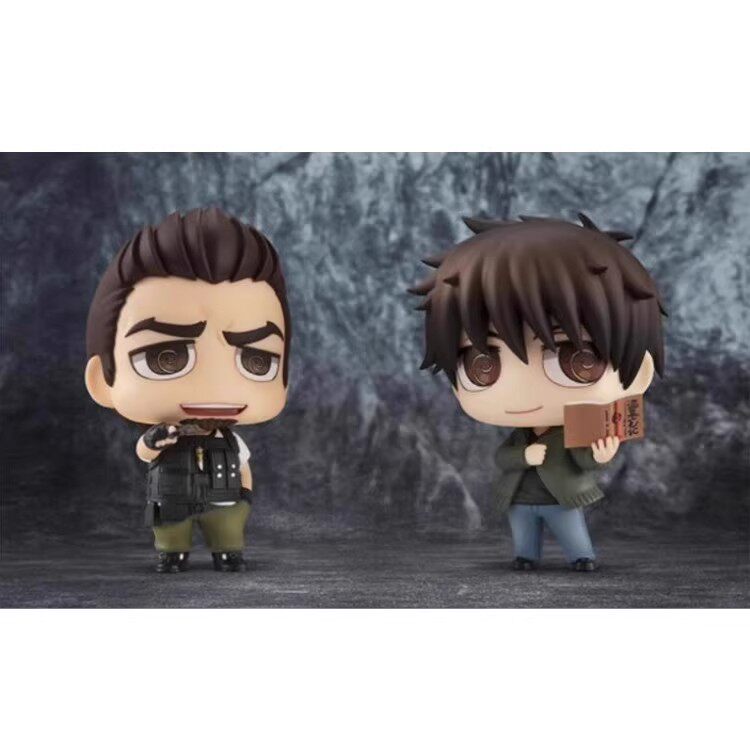 现货 MegaHouse MH 盗墓笔记手办 张起灵 吴邪 蚊香眼 盒蛋小手办