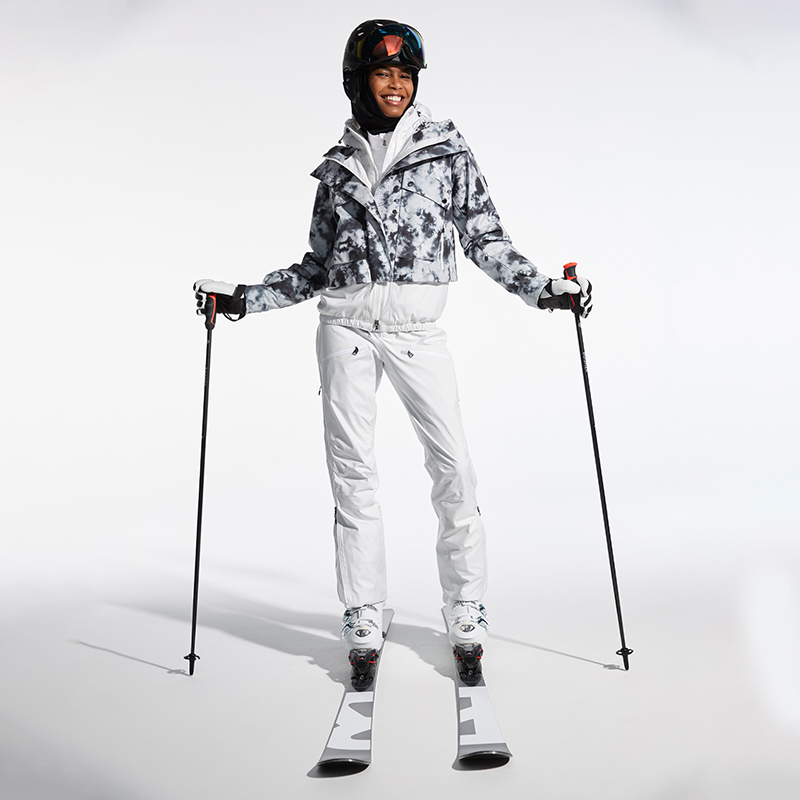 女士软壳单层短款滑雪服Bogner