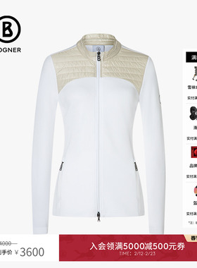BOGNER博格纳 春夏ALIZA女士修身拼接舒适休长袖闲中层夹克外套