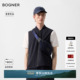 立领短款 BOGNER博格纳26春夏新品 时尚 W男士 休闲羊毛马甲背心 JEFF