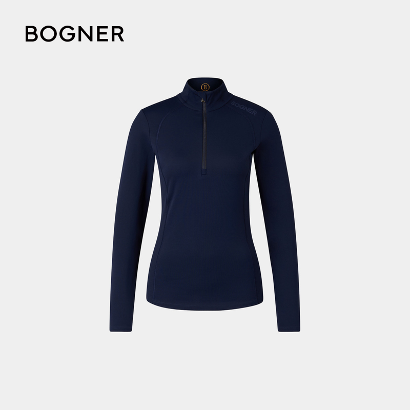 BOGNER博格纳 25秋冬新品MEDITA2女士保暖纯色立领滑雪内层