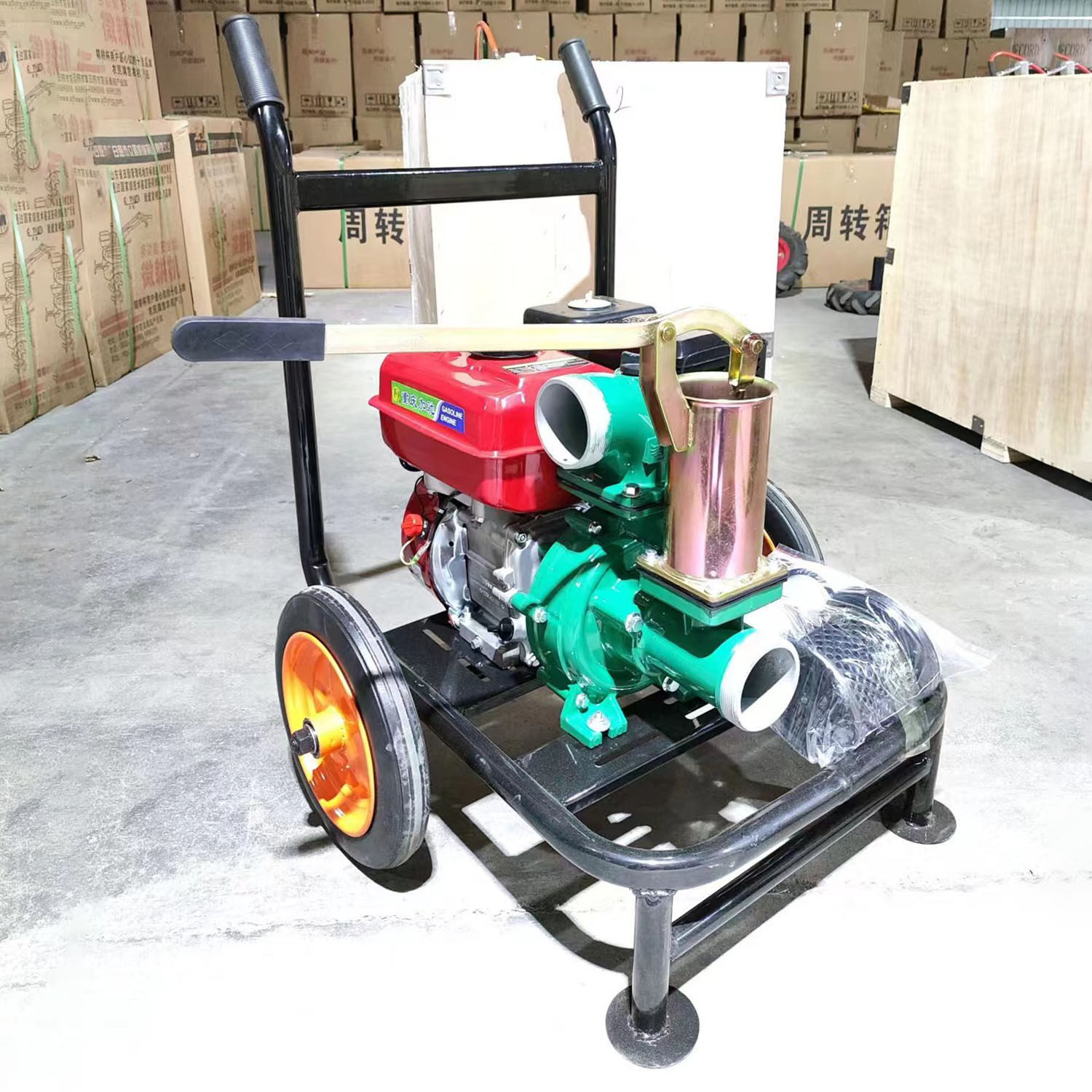 汽油3寸抽水泵手推车式170汽油发动机水泵压井式手推水泵灌溉泵,五金/工具,筑路机械,淘宝优惠券,粉丝福利购,淘宝优惠卷