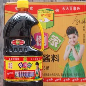 包邮伊例家红烧酱料酱汁2.8kg/1桶老抽伊利家伊俐家伊列家酱油