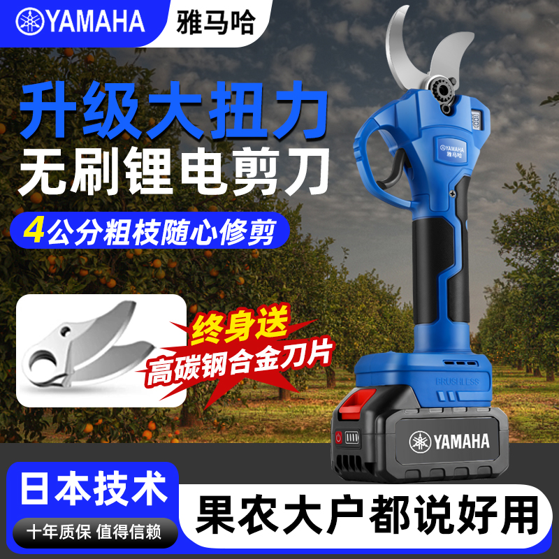 德国进口斯蒂尔新款电动修枝剪锂电剪刀剪树枝果树充电式园林专用