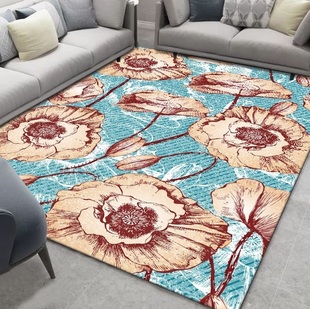 Nordic carpet living room table pad floor matrug跨境香港出口