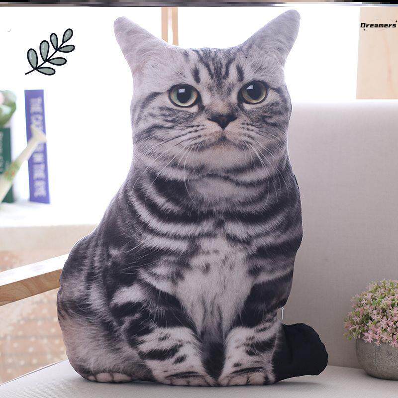 假猫咪抱枕仿真猫咪吓老鼠假创意仿真玩偶仿真小猫会叫猫厂家