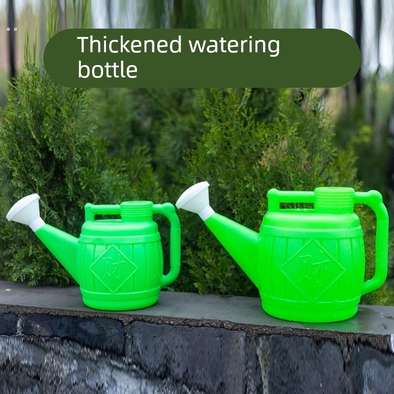 加厚浇花水壶洒水壶家用浇菜浇水喷壶熟料长嘴淋花壶大小号花洒壶