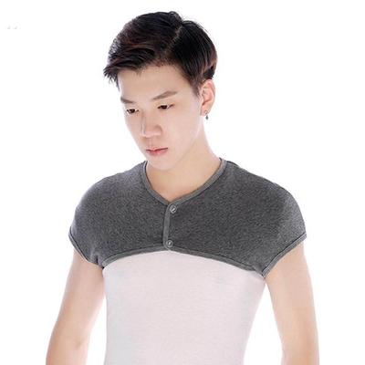 秋冬季护肩膀男女同款睡觉保暖产妇坐月子中老年纯棉加厚加绒坎肩