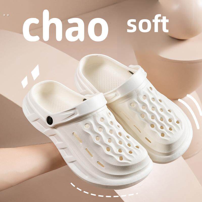 【36-45码】EVA洞洞鞋男女时尚外穿拖鞋女夏天拖鞋家居鞋情侣凉拖