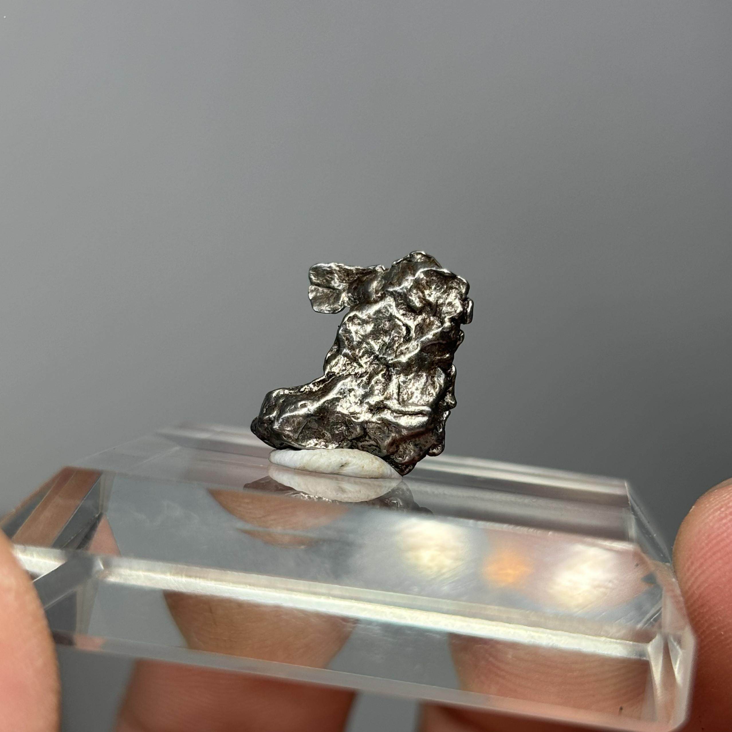 铁陨石原石天然矿物晶体标本盒子猫矿石能量石晶宝石地质科普教学